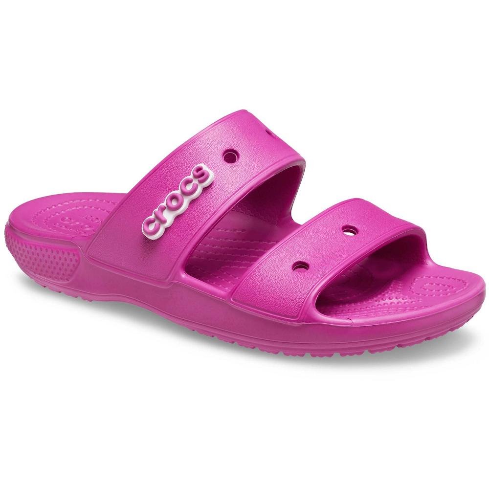 Pink Men's Crocs Classic Sandal Slides | NZ 1290HAPK